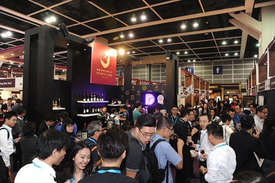 Chinese exhibitors scattered in different areas