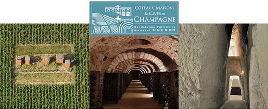 Coteaux, Maisons & Caves de Champagne (Hillsides, Houses & Cellars of Champagne) on the World Heritage List