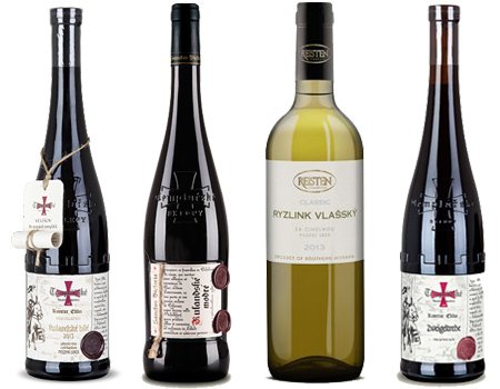 Moravian wines from the Czech Republic