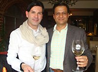 Alessandro Nesi with Ravi Joshi
