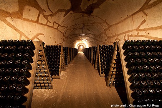 Remuage (riddling) is done by hand 