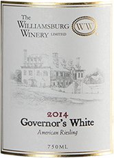 Governor’s White American Riesling 2014 