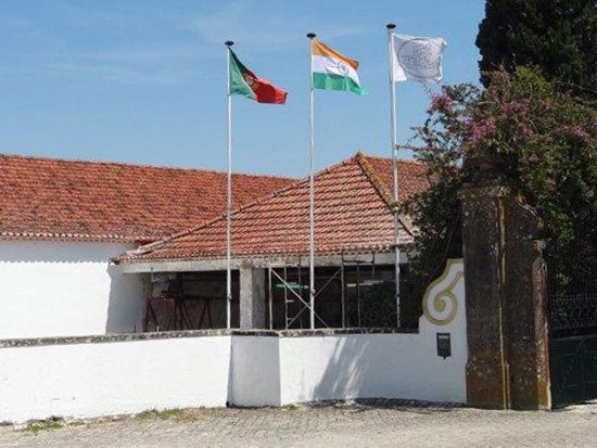 The Indian flag at Casa Santos Lima